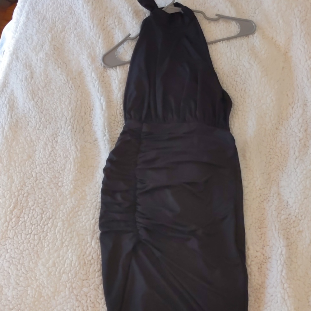 Tiger mist/Nini black body con low back dress